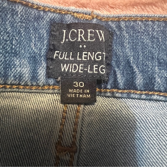 J. Crew Wide-leg full-length jean in all-day stretch 30” - Picture 3 of 7
